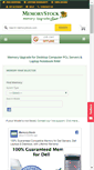 Mobile Screenshot of memorystock.com